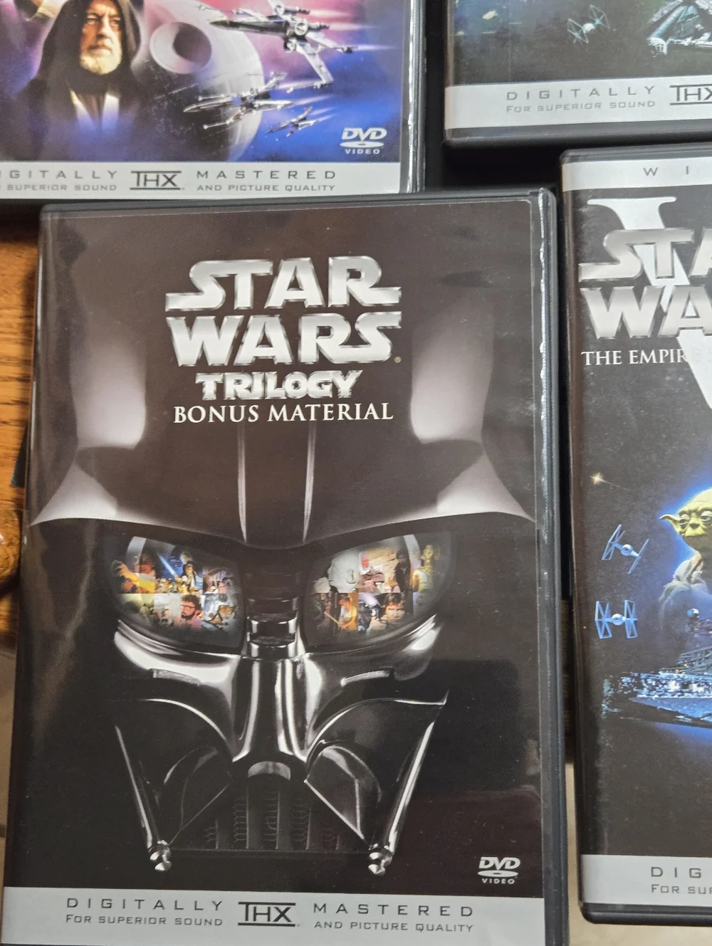Star Wars Original Trilogy DVD Box Set - 4 Pack - Picture 14 of 16